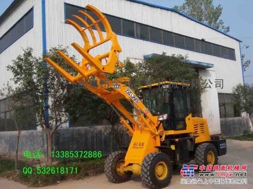 供应优质搬运堆垛机械ZL20型轮式抓草机、抓木机 一机多用