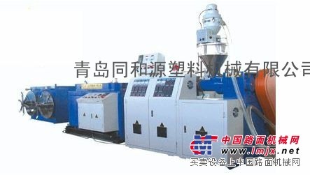 塑料PP波纹管生产线,同和源塑机