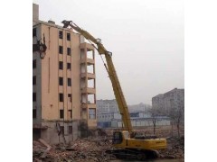 供应上海加长臂挖掘机加长臂镐头破碎机出租承接路面修建房屋拆迁