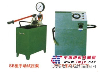 供应电动试压泵/手动试压泵/试压泵/6DSB型电动试压泵