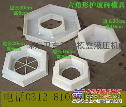 模具开发【塑料空心护坡模具】高速实心塑料模具