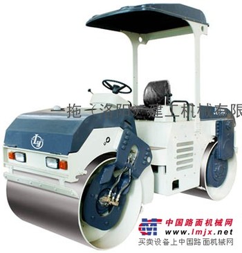 供应4吨叉脚式双钢轮振动压路机