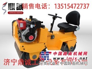 供应畅销双钢轮座驾式振动压路机/小型振动压路机