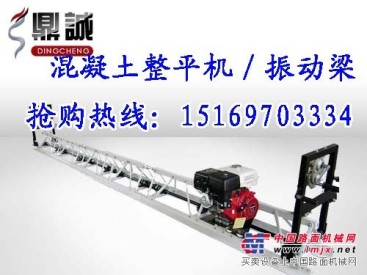 中国直销一米两米混凝土振动梁 9米框架式整平机