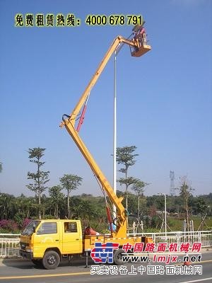 高空掛燈籠用什么車？廣州眾誠進口高空車出租