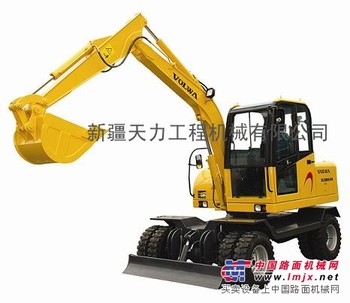 新疆 乌鲁木齐 沃尔华挖掘机 DLS865-9A 轮式挖掘机
