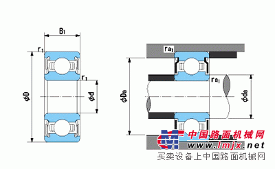 供应SKF230/900CA/W33轴承图纸参数