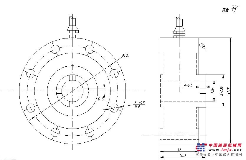 TJH-4C轮辐式称重传感器