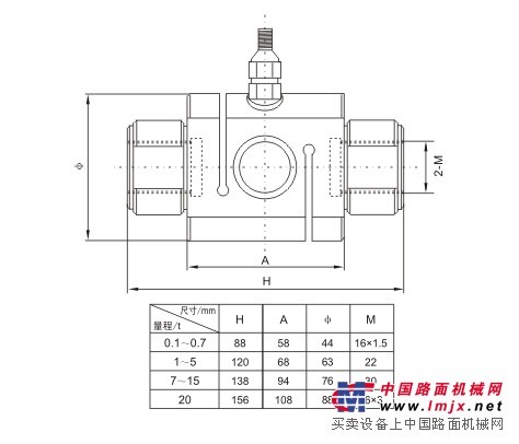 专业生产建筑机械用拉力传感器