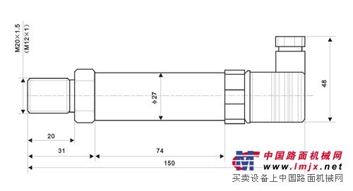 TBP-1扩散硅无腔压力传感器/变送器