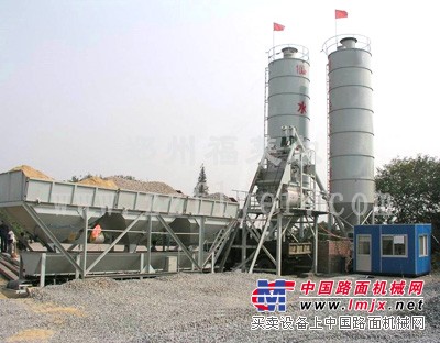 HZS35工程混凝土搅拌站|35简易搅拌站设备