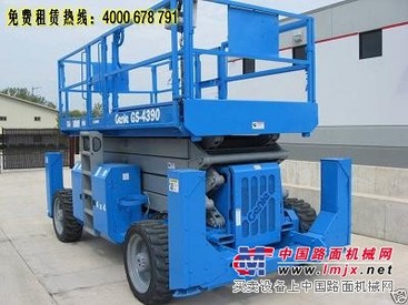 广州登高车出租，升降平台出租020-38393274