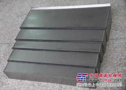 昆山鋼板、不鏽鋼板機床導軌防護罩,多用形式、不鏽鋼防護罩