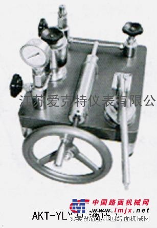 供应台式液压压力泵/江苏爱克特厂家直销