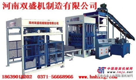郑州水泥砖机械设备，郑州液压机械设备，水泥砌块机设备