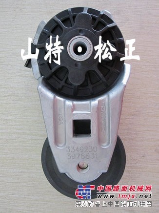 供应小松挖掘机配件PC160-7皮带张紧轮风扇皮带轮小松配件