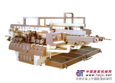 广东玻璃机械厂|CRT系列玻璃直线双边磨边机