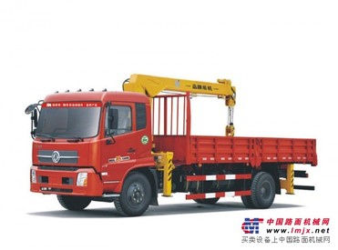 东风天锦10吨起重运输车（随车吊）