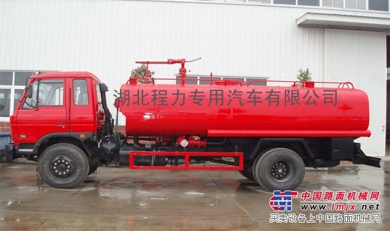 適合工地礦廠用的東風145消防灑水車，8-10噸消防灑水車