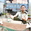 加长杆绿色通道检测仪收费公路鲜活农产品绿色通道检测仪