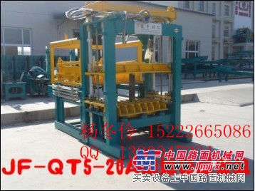 供应内蒙古建丰植草砖制砖机/人行步道砖制砖机/路沿石砖机