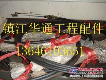 摊铺机油门拉线