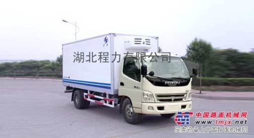 東風天錦10-12噸專為吉林客戶製作的專用冷藏車1388