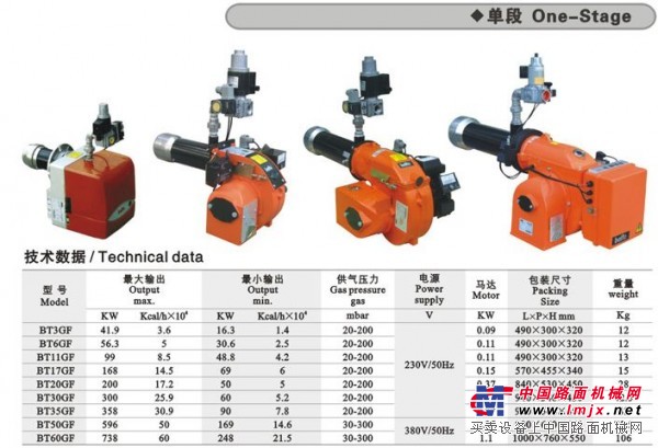 供应百得COMIST300燃烧器