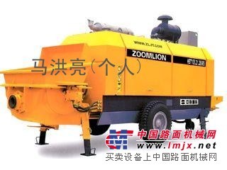 北京混凝土输送泵出租、租赁地泵 出租拖泵