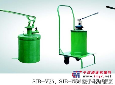 厂家供应SJB-V25型手动加油泵