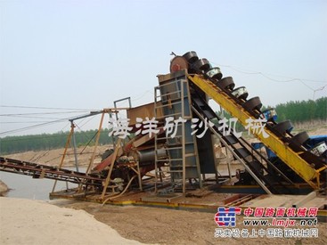 供应处理量50m链斗式挖沙船