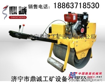 济宁鼎城厂家直销手扶式单轮重型柴油压路机