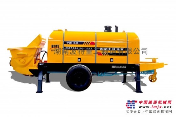 供应HBT系列混凝土输送泵--力士乐柴油泵