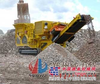 供应履带式移动破碎站 轮胎式移动破碎站 圆锥式移动破碎站