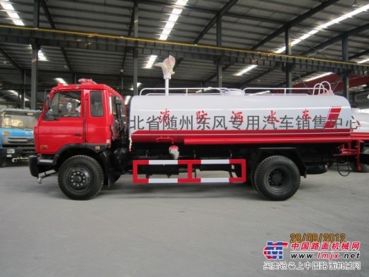 內蒙古東風145 153消防灑水車多少錢 