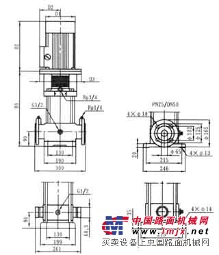 QDL不锈钢轻型热水多级泵 