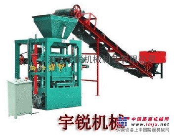 宇锐QYR4-26型砌块机成型机,可享受分期付款,欢迎来厂试机选购