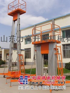 铝合金升降机，升降机，双桅柱铝合金升降机