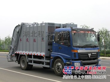 供应欧曼压缩式垃圾车，免征压缩式垃圾车，垃圾车价格