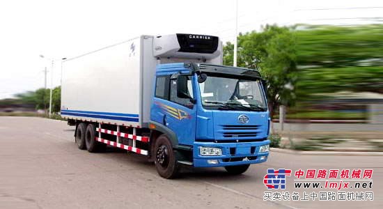 寧夏甘肅解放7米7.5米9.6米鮮肉冷藏車運輸車廠家報價