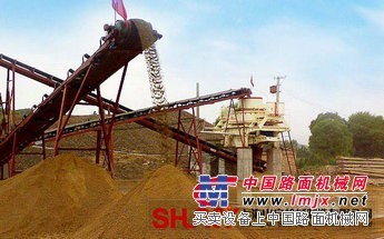 供应制砂生产线　