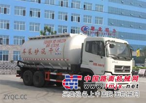 程力威牌CLW5250GGHD3型干混砂浆运输车(东风天龙6×4后双桥 230-269马力)