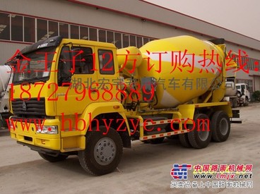 供应6X4混凝土搅拌车8-10混凝土搅拌车