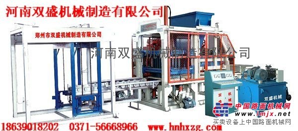 河南空心砖机厂家，还是要选择双盛空心砖机