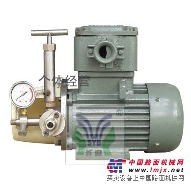供应微型高压电动试压泵