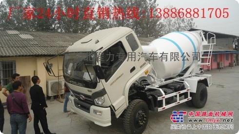 东风5方搅拌车价格/小型搅拌车直销电话13886881705