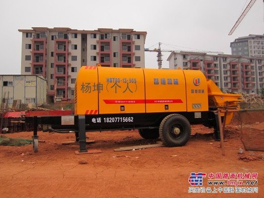 南寧市混凝土地泵、車載泵銷售、出租