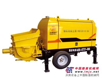 细石混凝土泵|地暖施工专用混凝土泵送设备