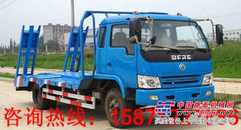 河北沧州6吨挖机运输车价格|劲卡平板运输车厂家直销