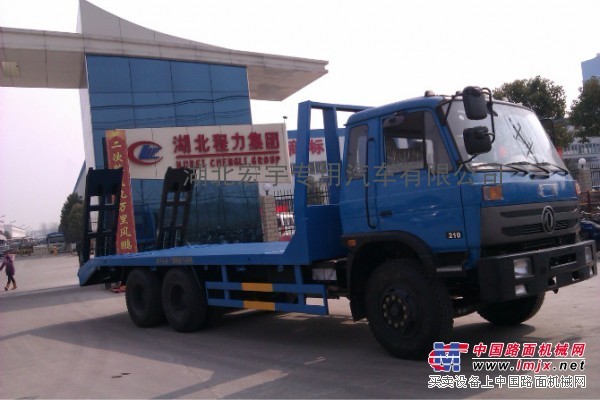 锡林郭勒不可拆卸机械平板运输车批发 性价比挖机平板运输车